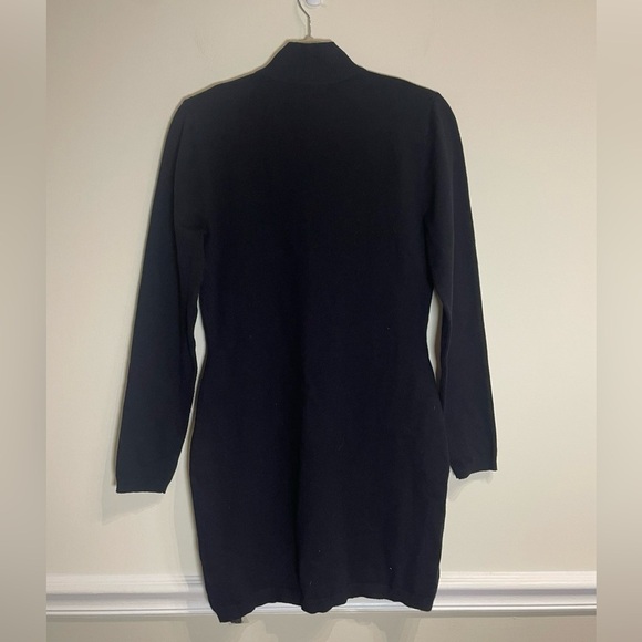 Finders Keepers Revolve Ride Knit Black Mini Dress Long Sleeve NWT Size Small - Picture 4 of 7
